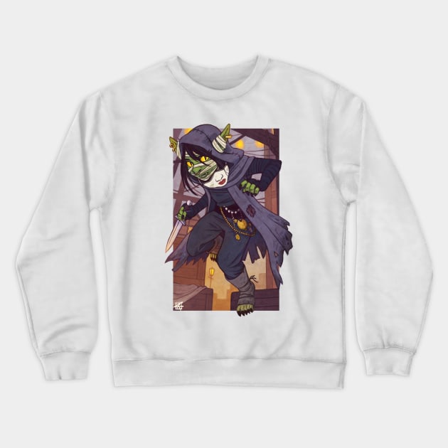 Nott the Brave Crewneck Sweatshirt by Kerri Aitken